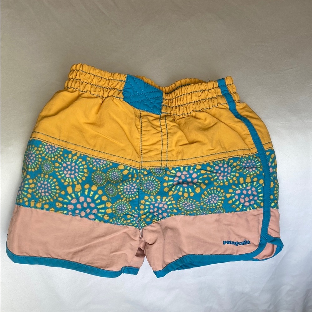 Patagonia Baby Board Shorts Colorful Patterned 4T